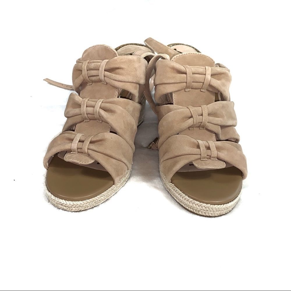 Sam Edelman | Camel Suede Awan Sandal | Sz 9.5 - Picture 4 of 7